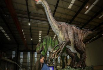 萬州戶外恐龍雕塑通用,多彩藝術,景觀玻璃鋼恐龍雕塑供應